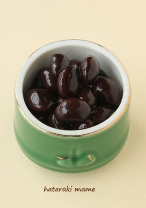 おせち✿黒豆の黒糖風味-レシピのメイン写真