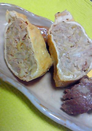 おでんに＊キャベバーグ巾着♪-レシピのメイン写真