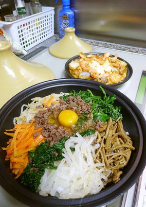タジン鍋で石焼ビビンバ・ブランチ-レシピのメイン写真