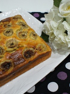 豆腐&ホットケーキミックス☆バナナケーキ-レシピのメイン写真