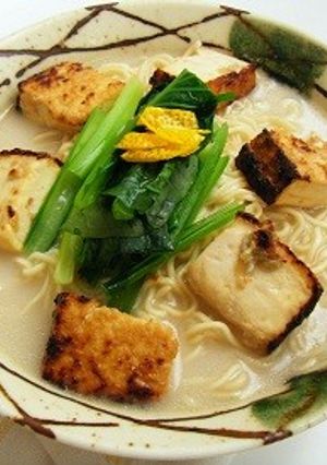 小松菜の柚子ラーメン-レシピのメイン写真