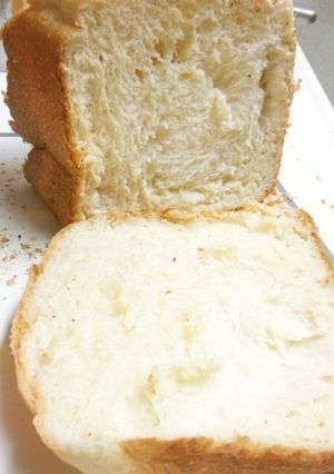 ふわふわすぎ幸せ♡HBはちみつミルクパン-レシピのメイン写真