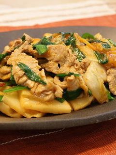 豚肉とたけのこのキムチ炒め-レシピのメイン写真