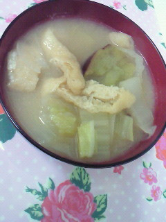 ☆。甘みにほっこり*冬のお味噌汁。☆-レシピのメイン写真