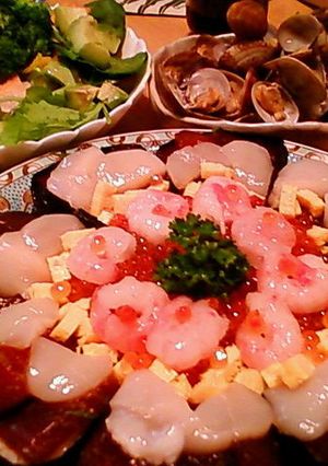 甘くない☆寿司ケーキ-レシピのメイン写真