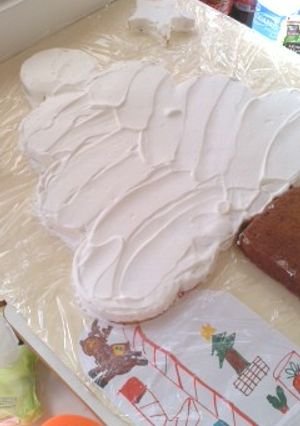 クリスマスツリーケーキ☆大人数パーティ-レシピのメイン写真