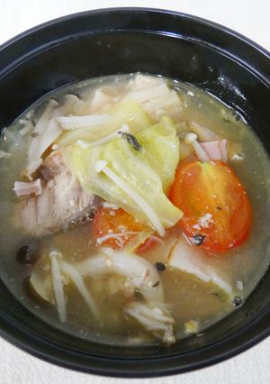 洋風具だくさん味噌汁-レシピのメイン写真