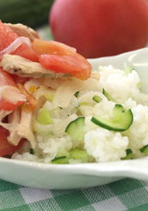 さっぱりトマト丼-レシピのメイン写真