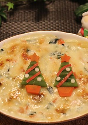 クリスマスに♪インゲンのミニツリー-レシピのメイン写真