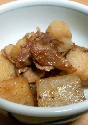 大根と豚肉のたいたん-レシピのメイン写真