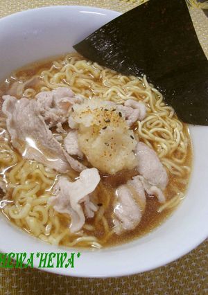 ちょっぴりおとなの肉そば♡♥醤油ラーメン-レシピのメイン写真