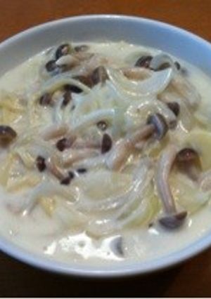 きのこクリーム中華そば-レシピのメイン写真