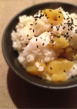 さつまいもホクホク♪炊き込みごはん。-レシピのメイン写真