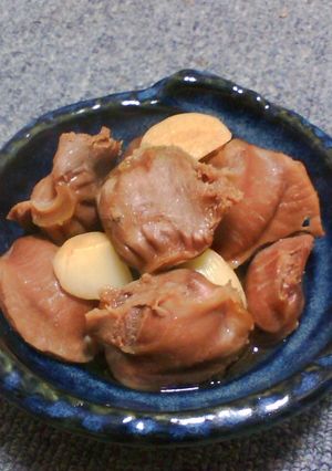 砂肝のにんにく煮-レシピのメイン写真