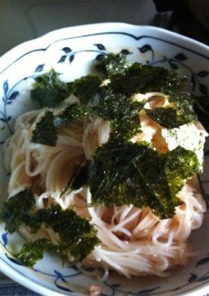 簡単たらこソーメン-レシピのメイン写真