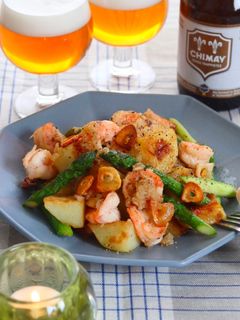 えびとじゃがいものガリペパ炒め-レシピのメイン写真