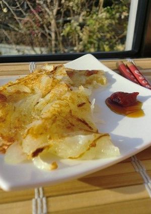 玉ねぎのチーズチヂミ-レシピのメイン写真