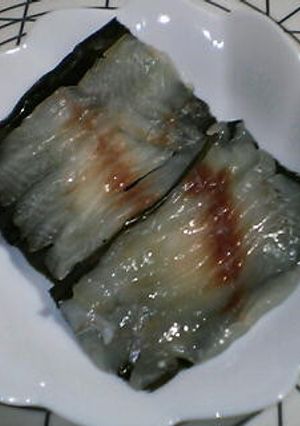 目鯛　昆布締めと幽庵焼-レシピのメイン写真