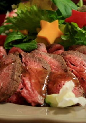 クリスマス料理★神戸牛ローストビーフ★-レシピのメイン写真