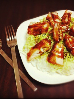 マグロのソースかつ丼-レシピのメイン写真