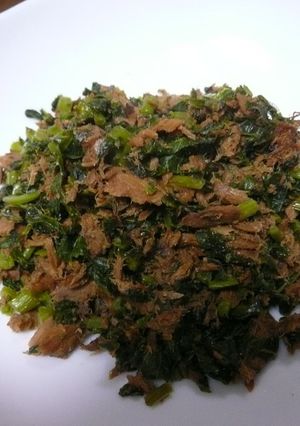 調味料いらず　大根の葉の常備菜-レシピのメイン写真