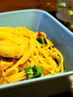 里芋と柚子で冬の和風パスタ❤-レシピのメイン写真