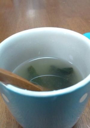 塩麹さんと白だしの簡単あったかスープ♪-レシピのメイン写真