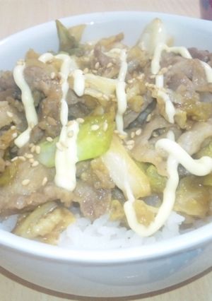 がっつり!マヨ焼肉丼-レシピのメイン写真