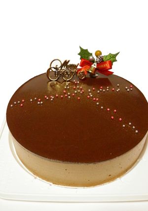ガトーショコラとチョコ ムースのケーキ-レシピのメイン写真