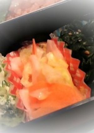 野菜が美味しい♪バラン酢サラダ-レシピのメイン写真