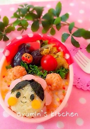 ＊キャラ弁＊アンパンマン＊あかちゃんまん-レシピのメイン写真