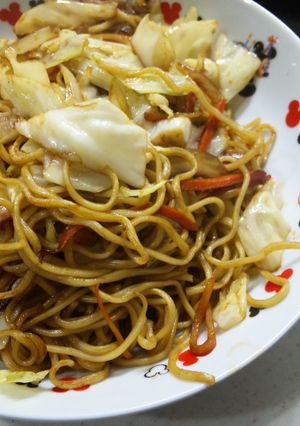 ひと手間でおいしい焼きそば-レシピのメイン写真