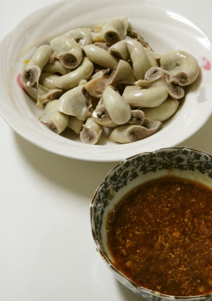 台湾美肌料理～茹で豚の卵管と生姜甘酢タレ-レシピのメイン写真