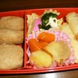麺つゆでおいなりさん
