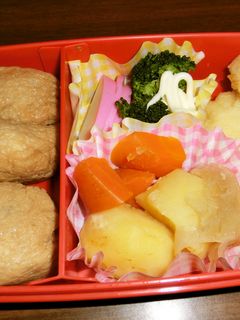 麺つゆでおいなりさん-レシピのメイン写真