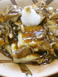 揚げ出し豆腐❀きのこあんかけ-レシピのメイン写真