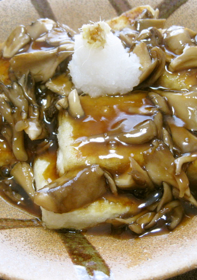 揚げ出し豆腐❀きのこあんかけ-レシピのメイン写真