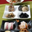 紅白なます、白だしで上品な味わいに。