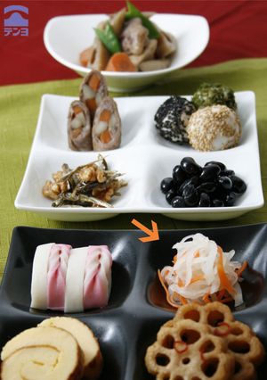 紅白なます、白だしで上品な味わいに。-レシピのメイン写真