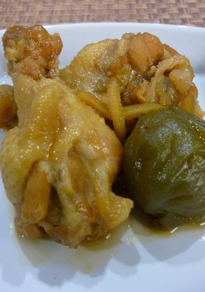 鶏手羽の梅酒煮-レシピのメイン写真