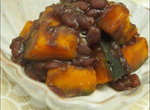 冬至かぼちゃ（かぼちゃのいとこ煮）　-レシピのメイン写真