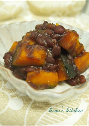 冬至かぼちゃ（かぼちゃのいとこ煮）　-レシピのメイン写真