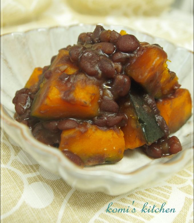 冬至かぼちゃ（かぼちゃのいとこ煮）　-レシピのメイン写真
