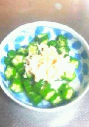 オクラ★大根★ささみのポン酢合え-レシピのメイン写真