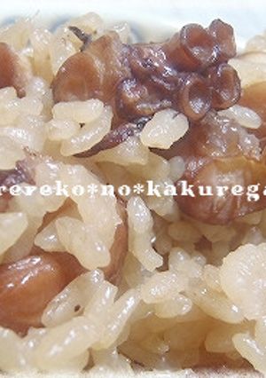★タコがごろごろ★　ぶつ切りタコのたこ飯-レシピのメイン写真