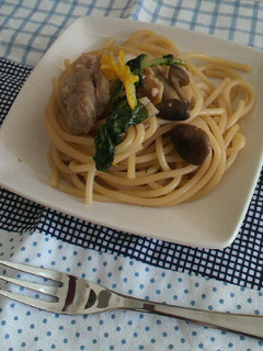 香りも楽しむ和風パスタ-レシピのメイン写真