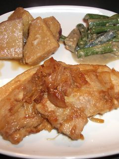 林檎が決め手の定食屋風な生姜焼き-レシピのメイン写真