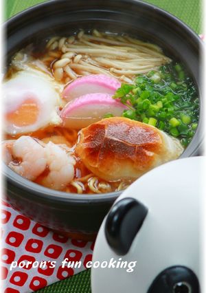 ✿力餅＊鍋焼きラーメン✿-レシピのメイン写真