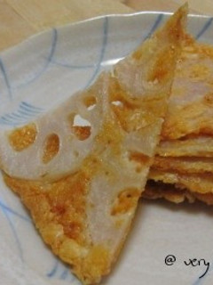 パリパリれんこんチーズ!-レシピのメイン写真