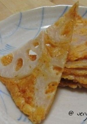 パリパリれんこんチーズ！-レシピのメイン写真